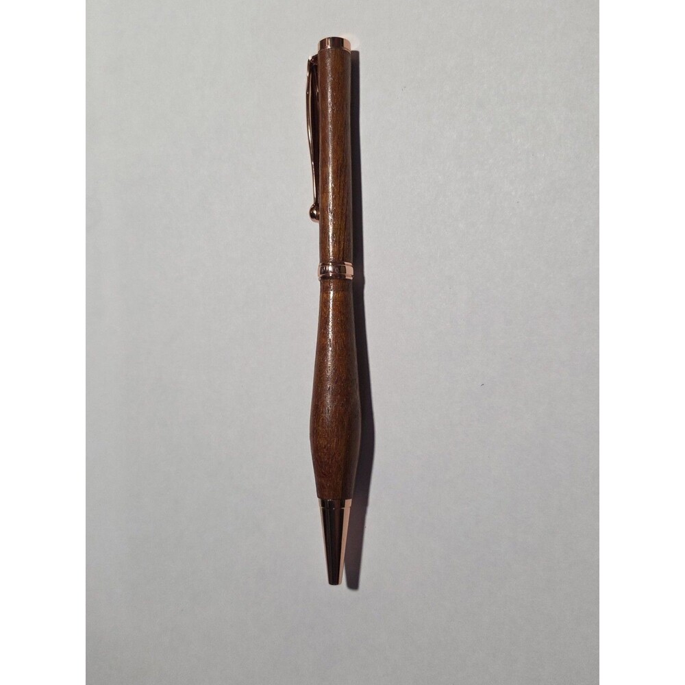 Handcrafted Wood Twist-action Ink Pen Made In Idaho One-of-a-kind Artisan